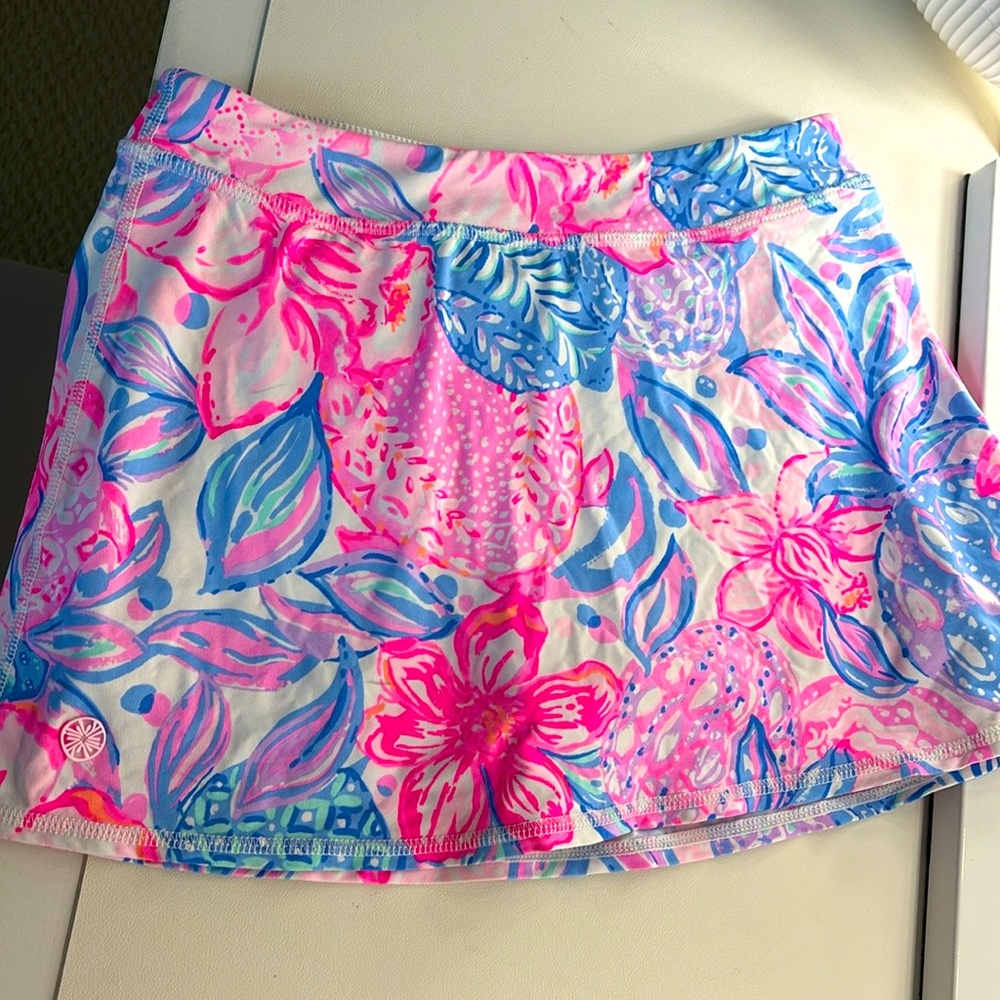 Lilly Pulitzer Girls UPF 50+ Mini Aila Skort - Picture 2 of 5